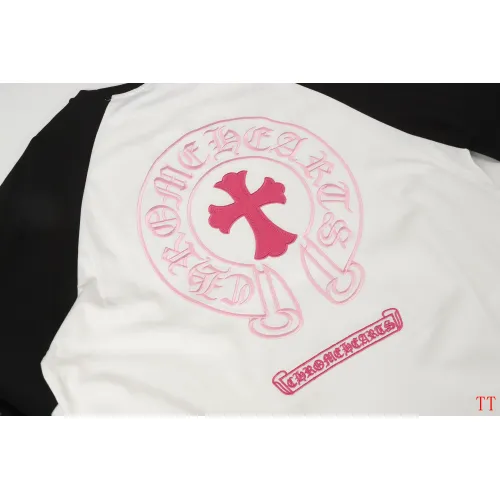 Replica Chrome Hearts T-Shirts Long Sleeved For Unisex #1458821 $42.00 USD for Wholesale