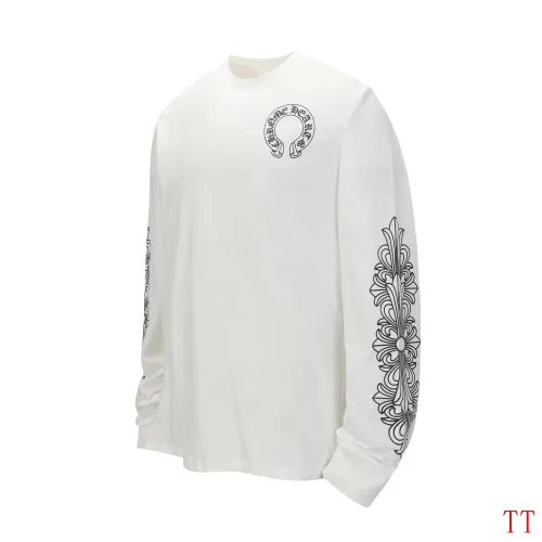 Replica Chrome Hearts T-Shirts Long Sleeved For Unisex #1458822 $39.00 USD for Wholesale