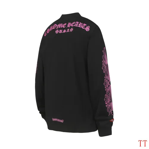 Replica Chrome Hearts T-Shirts Long Sleeved For Unisex #1458825 $39.00 USD for Wholesale