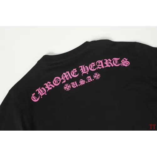 Replica Chrome Hearts T-Shirts Long Sleeved For Unisex #1458825 $39.00 USD for Wholesale