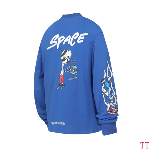 Replica Chrome Hearts T-Shirts Long Sleeved For Unisex #1458826 $39.00 USD for Wholesale