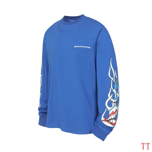 Replica Chrome Hearts T-Shirts Long Sleeved For Unisex #1458826 $39.00 USD for Wholesale