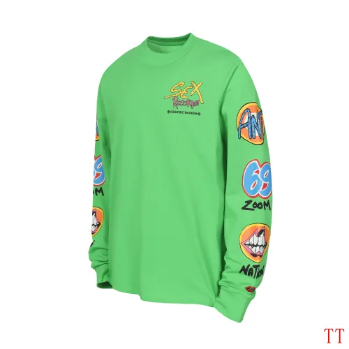 Replica Chrome Hearts T-Shirts Long Sleeved For Unisex #1458829 $39.00 USD for Wholesale
