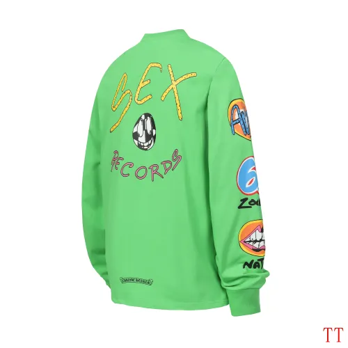 Replica Chrome Hearts T-Shirts Long Sleeved For Unisex #1458829 $39.00 USD for Wholesale