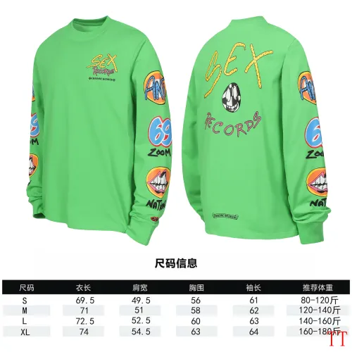 Replica Chrome Hearts T-Shirts Long Sleeved For Unisex #1458829 $39.00 USD for Wholesale