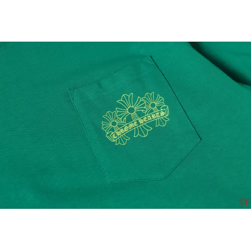 Replica Chrome Hearts T-Shirts Long Sleeved For Unisex #1458830 $39.00 USD for Wholesale