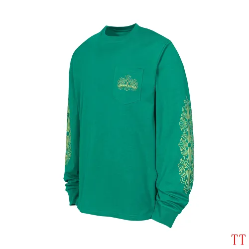 Replica Chrome Hearts T-Shirts Long Sleeved For Unisex #1458830 $39.00 USD for Wholesale