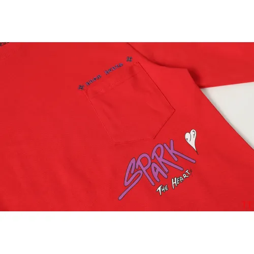 Replica Chrome Hearts T-Shirts Long Sleeved For Unisex #1458831 $39.00 USD for Wholesale