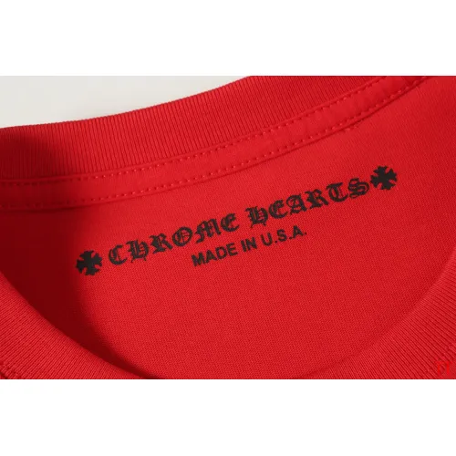 Replica Chrome Hearts T-Shirts Long Sleeved For Unisex #1458831 $39.00 USD for Wholesale