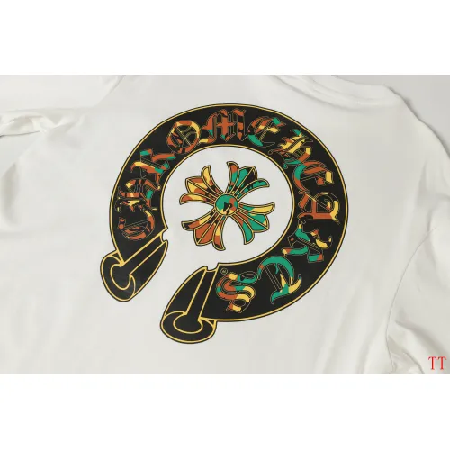 Replica Chrome Hearts T-Shirts Long Sleeved For Unisex #1458832 $39.00 USD for Wholesale