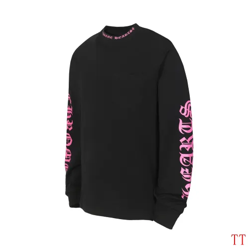 Replica Chrome Hearts T-Shirts Long Sleeved For Unisex #1458834 $39.00 USD for Wholesale