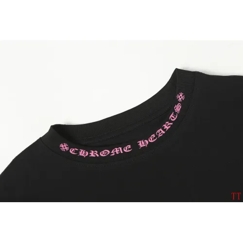 Replica Chrome Hearts T-Shirts Long Sleeved For Unisex #1458834 $39.00 USD for Wholesale