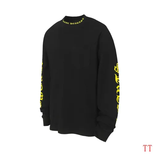 Replica Chrome Hearts T-Shirts Long Sleeved For Unisex #1458835 $39.00 USD for Wholesale