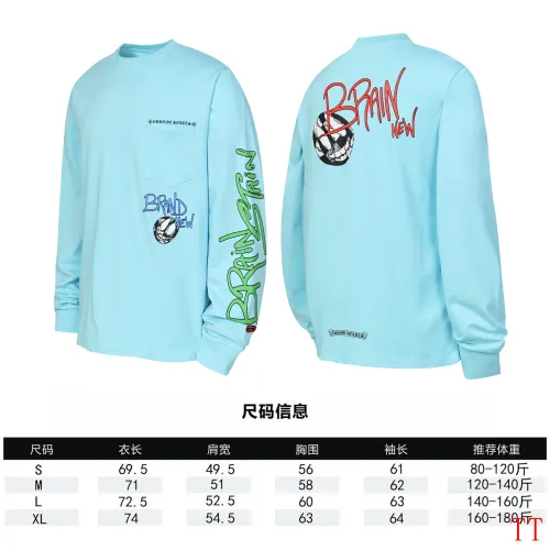 Replica Chrome Hearts T-Shirts Long Sleeved For Unisex #1458836 $39.00 USD for Wholesale
