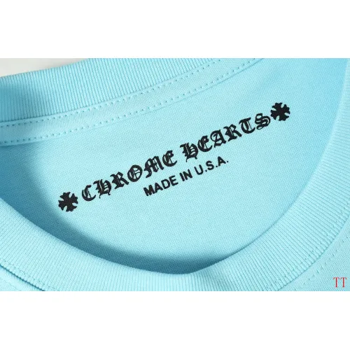 Replica Chrome Hearts T-Shirts Long Sleeved For Unisex #1458836 $39.00 USD for Wholesale