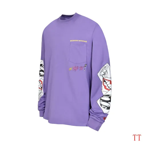 Replica Chrome Hearts T-Shirts Long Sleeved For Unisex #1458837 $39.00 USD for Wholesale