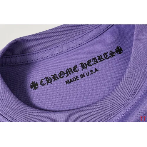 Replica Chrome Hearts T-Shirts Long Sleeved For Unisex #1458837 $39.00 USD for Wholesale