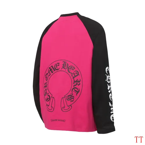 Replica Chrome Hearts T-Shirts Long Sleeved For Unisex #1458838 $39.00 USD for Wholesale