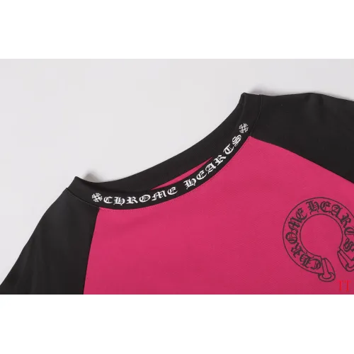 Replica Chrome Hearts T-Shirts Long Sleeved For Unisex #1458838 $39.00 USD for Wholesale
