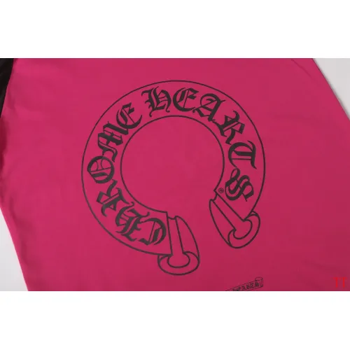 Replica Chrome Hearts T-Shirts Long Sleeved For Unisex #1458838 $39.00 USD for Wholesale