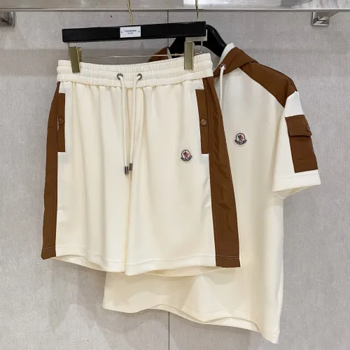 Replica Moncler Tracksuits Short Sleeved For Men #1459060 $112.00 USD for Wholesale