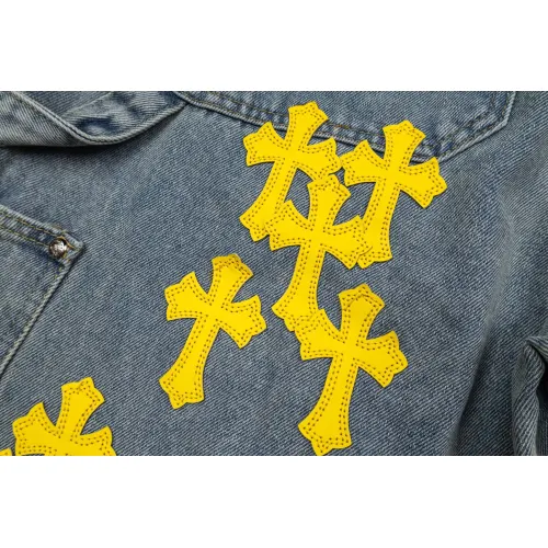Replica Chrome Hearts Jeans For Unisex #1459131 $56.00 USD for Wholesale