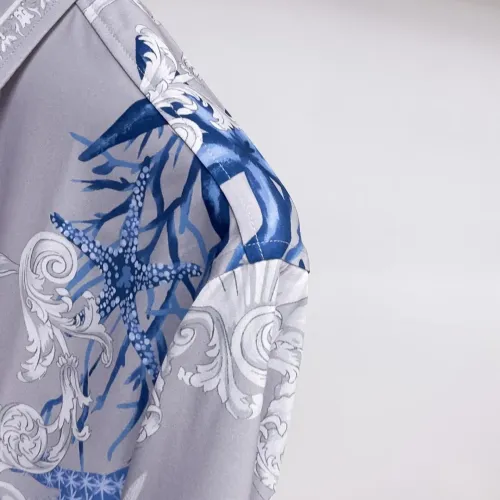 Replica Versace Shirts Long Sleeved For Men #1459135 $76.00 USD for Wholesale