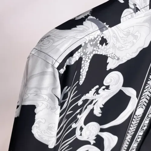 Replica Versace Shirts Long Sleeved For Men #1459136 $76.00 USD for Wholesale