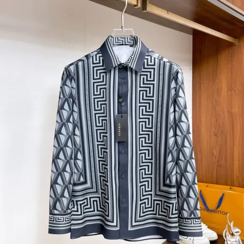 Versace Shirts Long Sleeved For Men #1459138