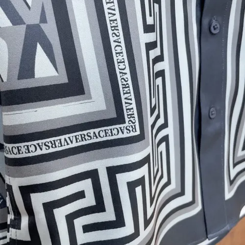 Replica Versace Shirts Long Sleeved For Men #1459138 $76.00 USD for Wholesale