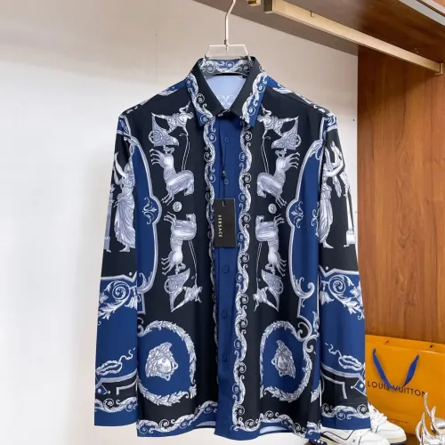 Versace Shirts Long Sleeved For Men #1459139