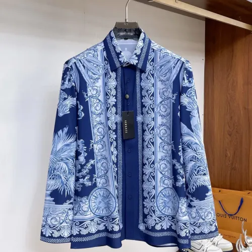 Versace Shirts Long Sleeved For Men #1459145