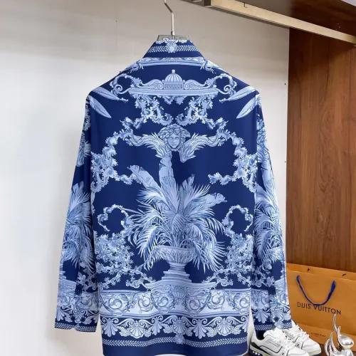 Replica Versace Shirts Long Sleeved For Men #1459145 $76.00 USD for Wholesale
