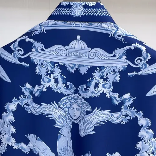 Replica Versace Shirts Long Sleeved For Men #1459145 $76.00 USD for Wholesale