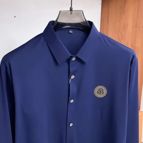 Replica Versace Shirts Long Sleeved For Men #1459148 $85.00 USD for Wholesale