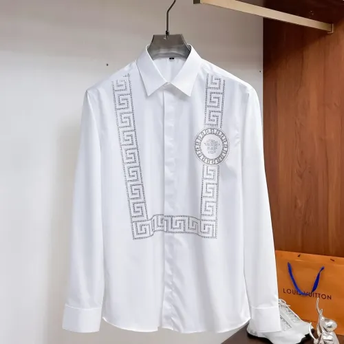 Versace Shirts Long Sleeved For Men #1459150