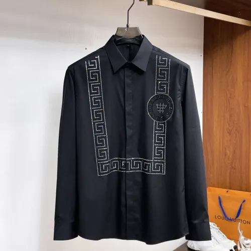 Versace Shirts Long Sleeved For Men #1459151