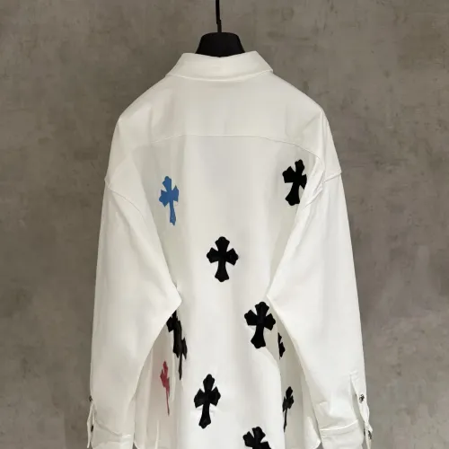 Replica Chrome Hearts Shirts Long Sleeved For Unisex #1459154 $76.00 USD for Wholesale