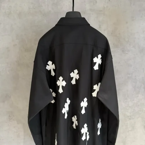 Replica Chrome Hearts Shirts Long Sleeved For Unisex #1459157 $76.00 USD for Wholesale