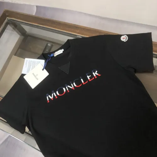 Replica Moncler T-Shirts Short Sleeved For Unisex #1459193 $32.00 USD for Wholesale