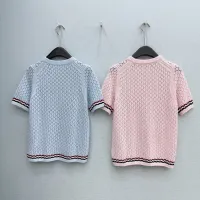 $76.00 USD Thom Browne TB T-Shirts Short Sleeved For Women #1450019