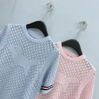 $76.00 USD Thom Browne TB T-Shirts Short Sleeved For Women #1450019