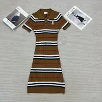 $76.00 USD Burberry Dresses Short Sleeved For Women #1452807