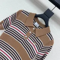$76.00 USD Burberry T-Shirts Short Sleeved For Women #1452931
