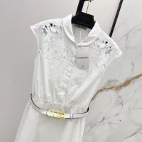 $145.00 USD Valentino Dresses Sleeveless For Women #1453068