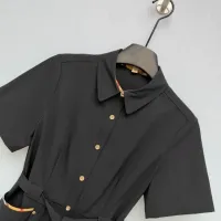 $128.00 USD Burberry Dresses Short Sleeved For Women #1453215