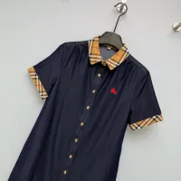 $130.00 USD Burberry Dresses Short Sleeved For Women #1453217