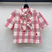 $145.00 USD Burberry Tracksuits Short Sleeved For Women #1453297
