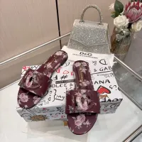 $85.00 USD Dolce & Gabbana D&G Slippers For Women #1453392