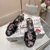 $88.00 USD Dolce & Gabbana D&G Slippers For Women #1453398